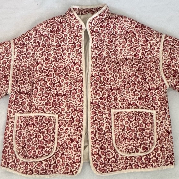 ✨ Floral Quilted Jacket – Lined, Cozy & Effortlessly Chic ✨ - Picture 8 of 12